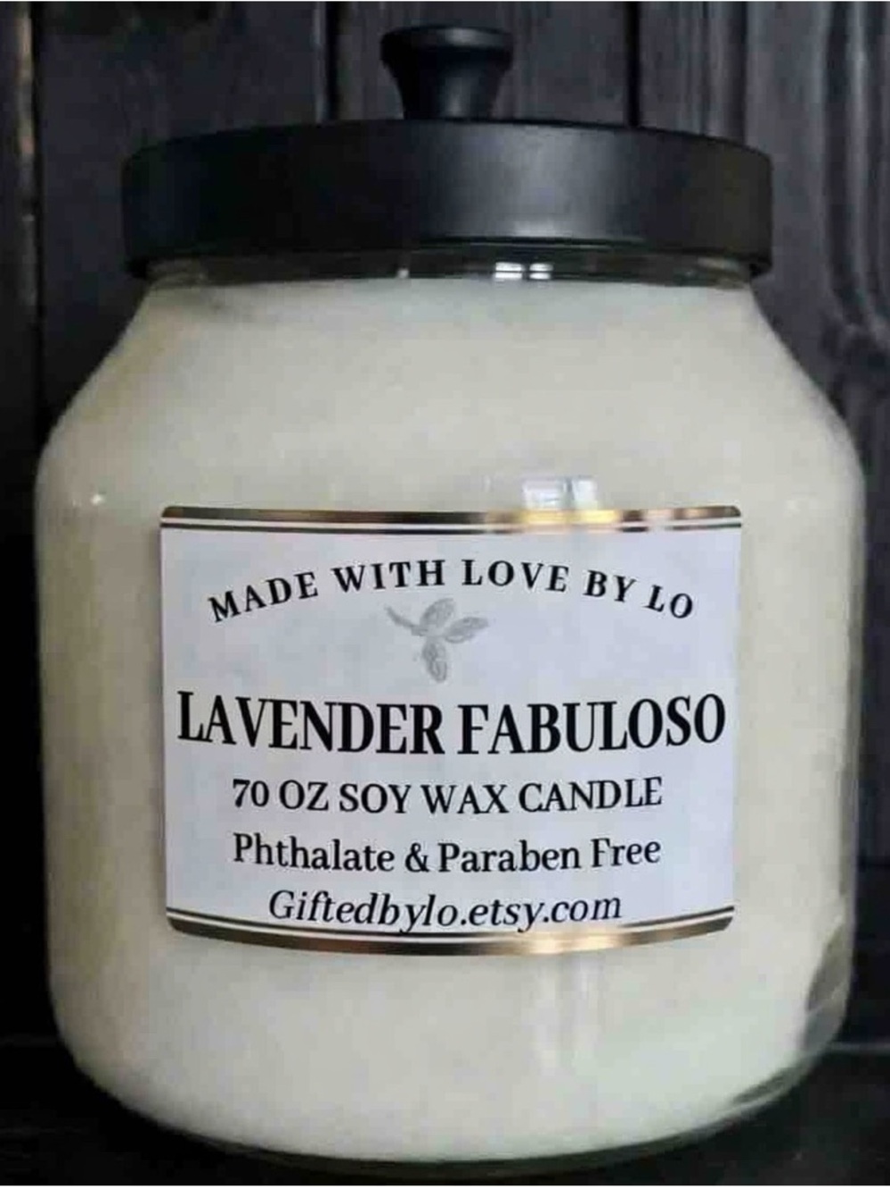 LAVENDER FABULOSO JUMBO CANDLE 70 OZ
